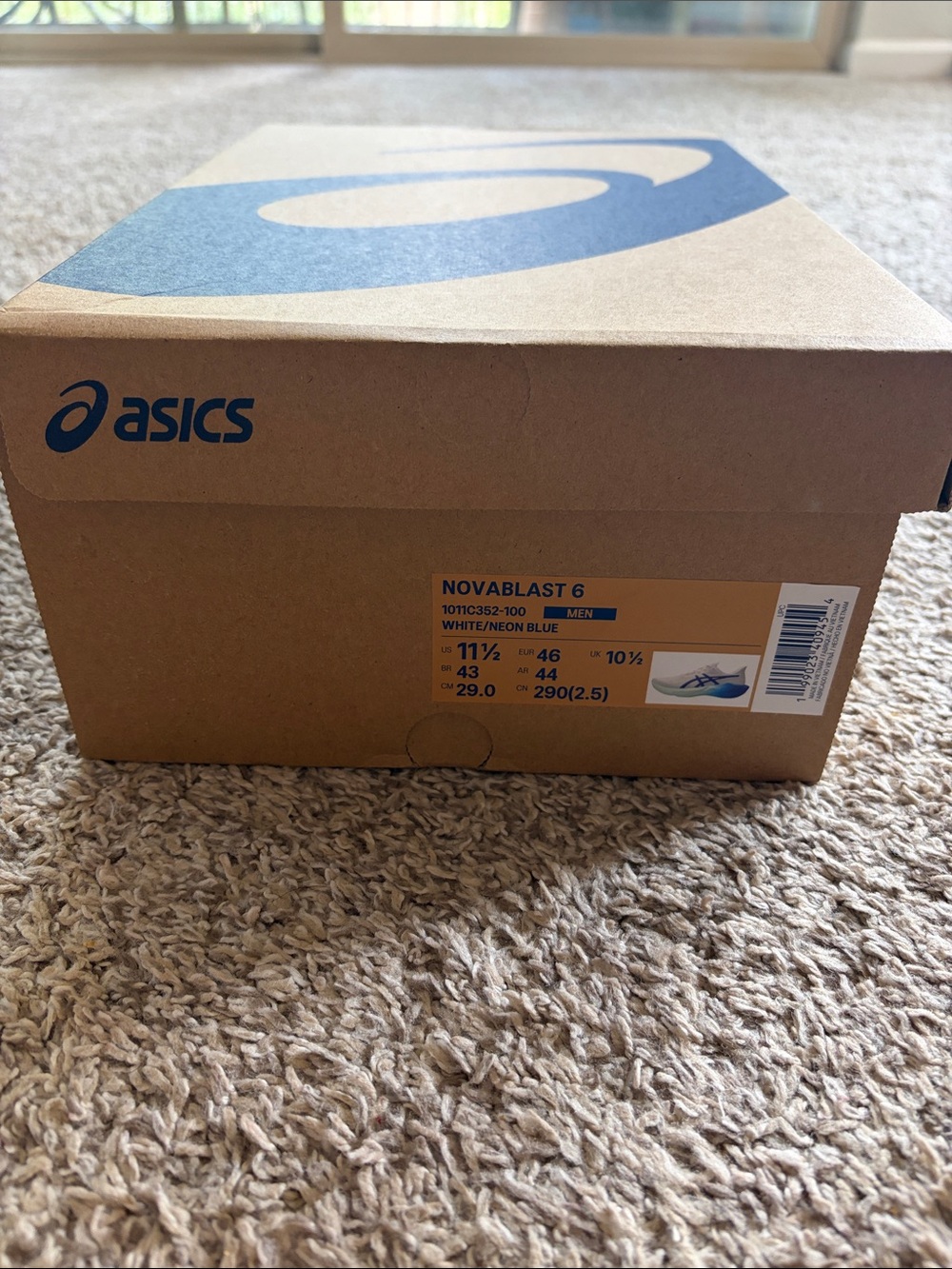 ASICS Men’s Novablast 6 running shoe